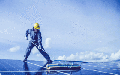 Why Cleaning (Not Blasting) Your Solar Panels Matters